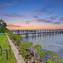 Riverfront Villa w/ Pool & Private Dock in Fort