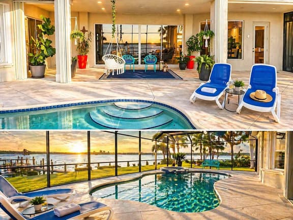 Luxury Riverfront Home with Pool in Fort Myers